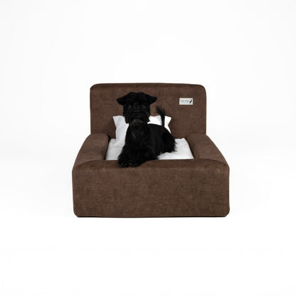 Small luxury dog bed – premium designer dog bed by Doga Royal for modern interiors.