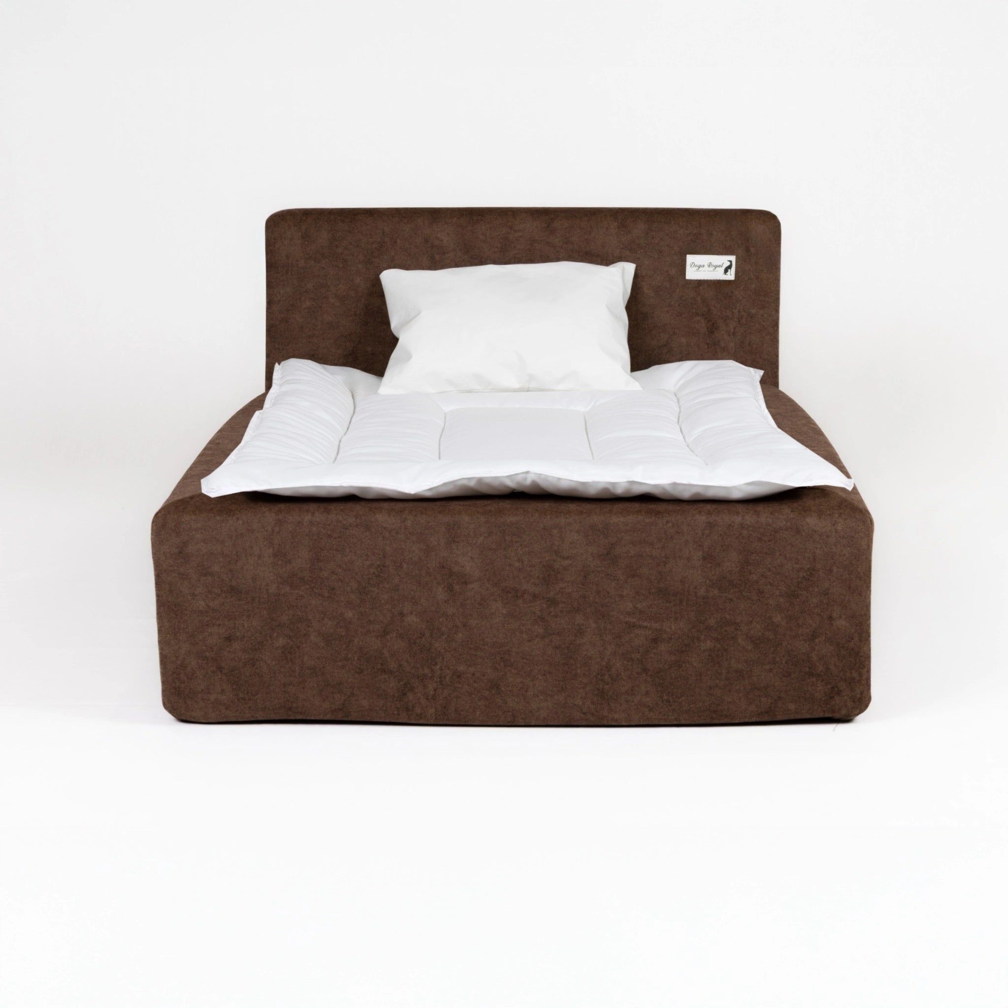 Medium luxury dog bed bundle with duvet – premium designer dog bed by Doga Royal for modern interiors.
