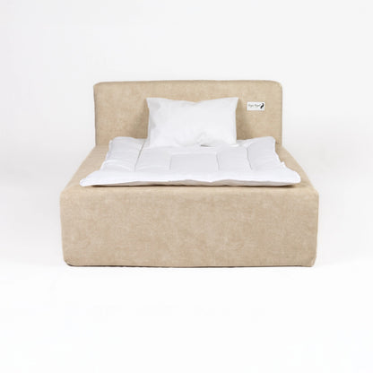 Medium luxury dog bed bundle with duvet – premium designer dog bed by Doga Royal for modern interiors.