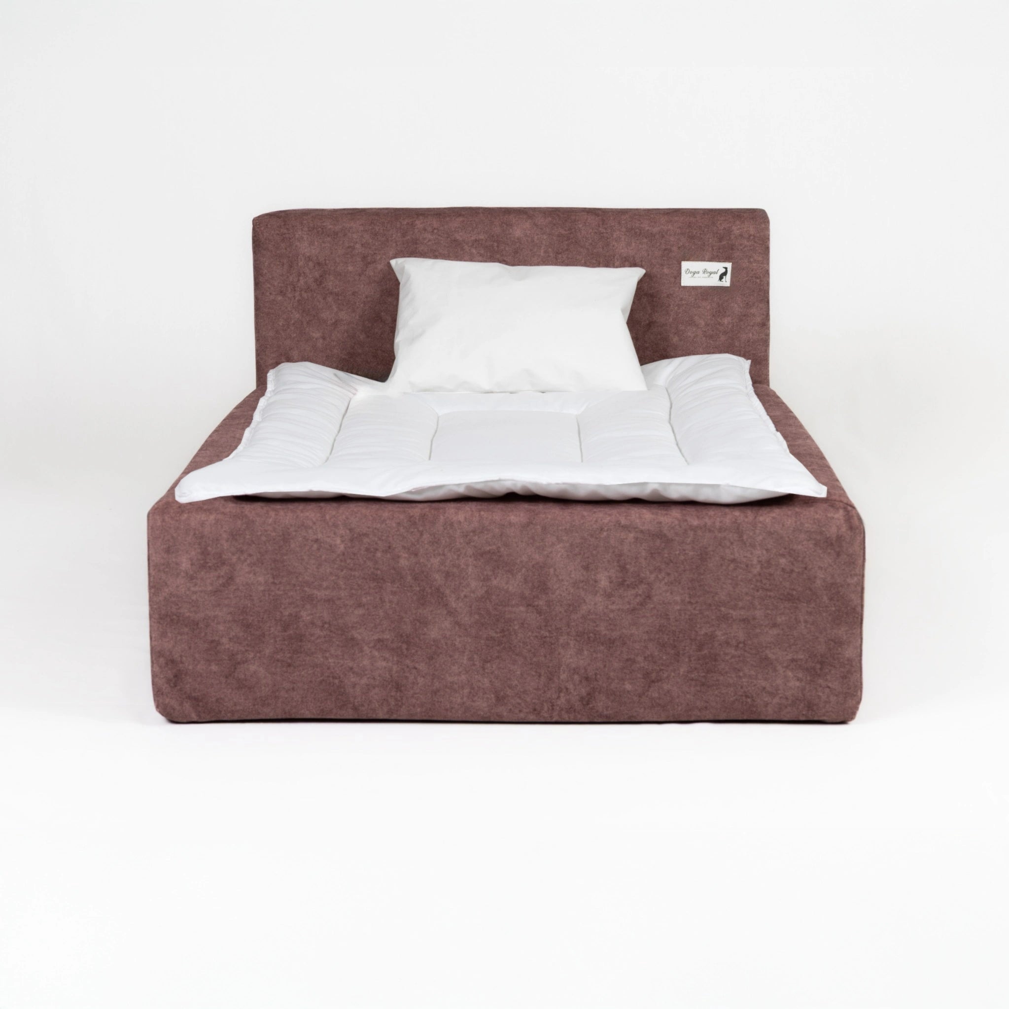 Medium luxury dog bed bundle with duvet – premium designer dog bed by Doga Royal for modern interiors.