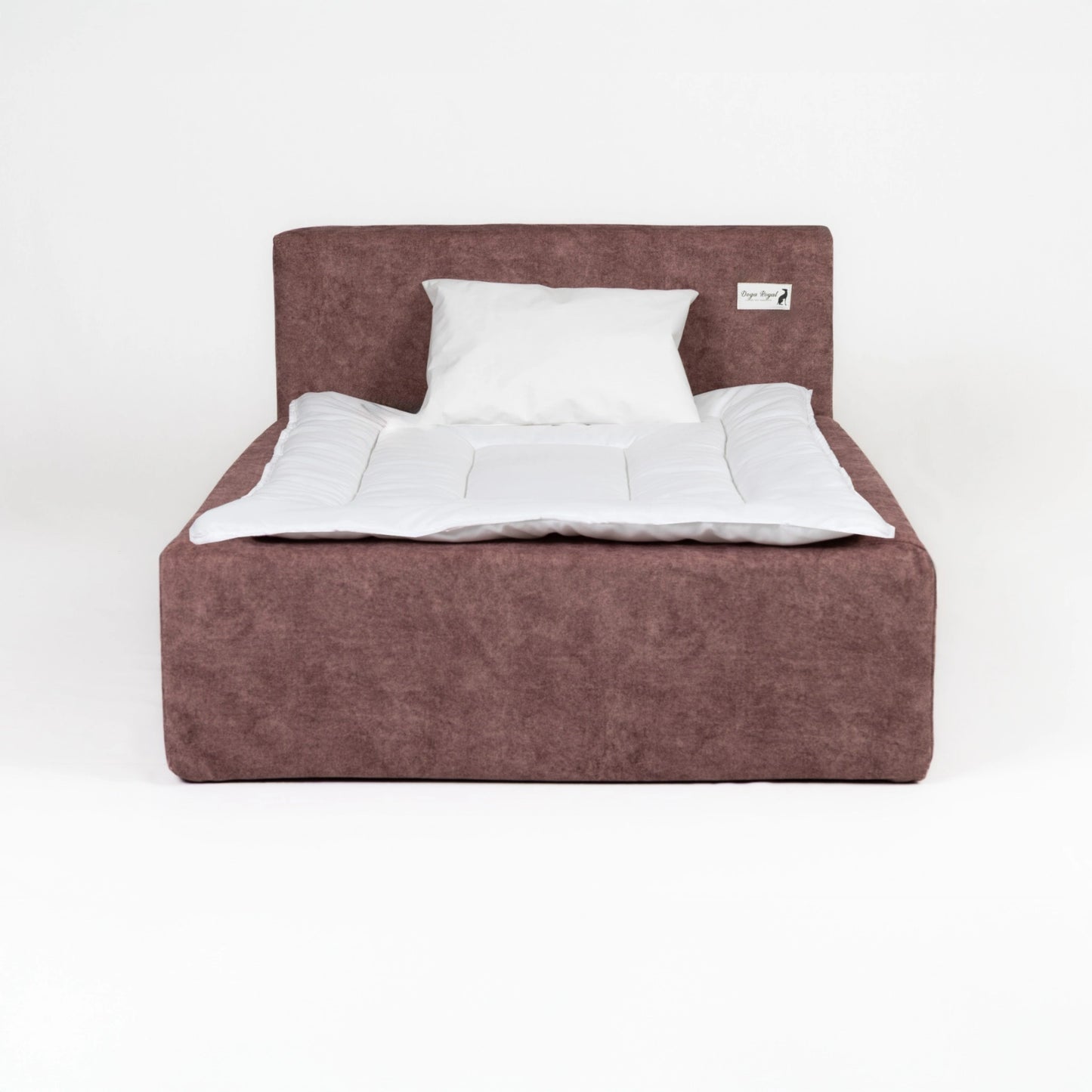 Medium luxury dog bed bundle with duvet – premium designer dog bed by Doga Royal for modern interiors.