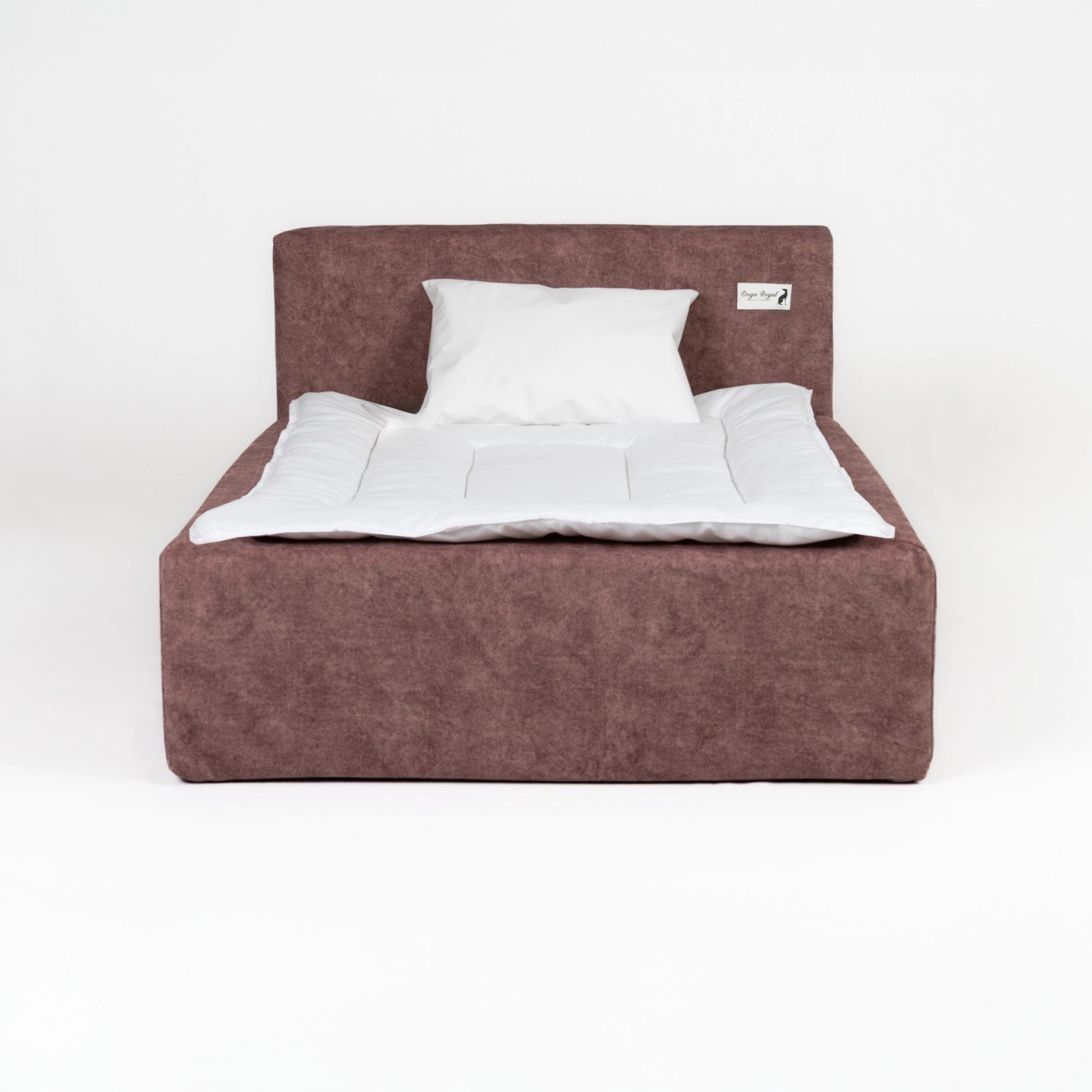 Medium luxury dog bed bundle with duvet – premium designer dog bed by Doga Royal for modern interiors.